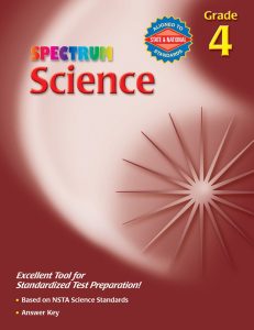 Rich Results on Google's SERP when searching for 'Spectrum Science Workbook 4'