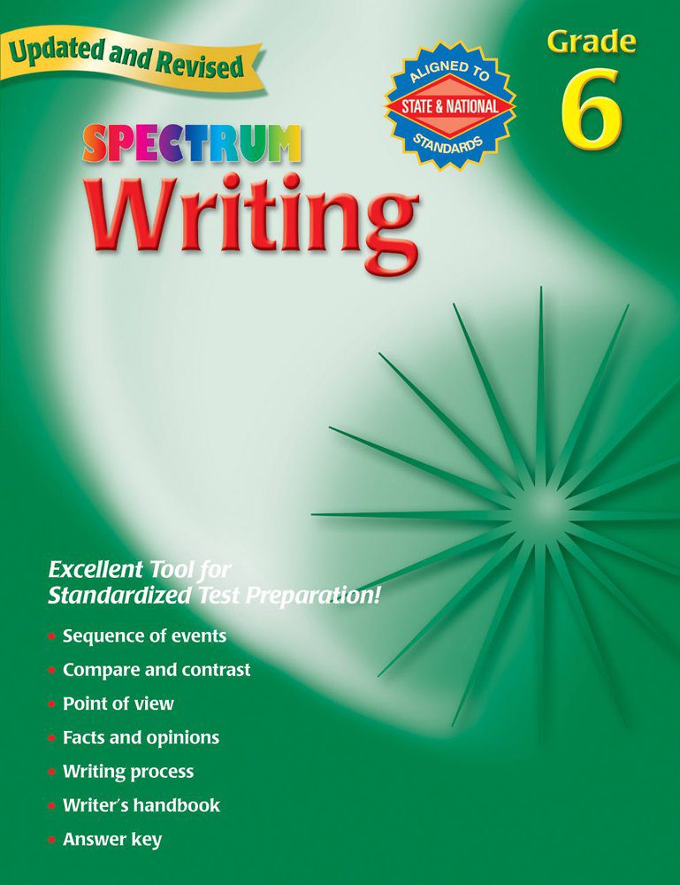 Rich Results on Google's SERP when searching for 'Spectrum Writing Workbook 6'