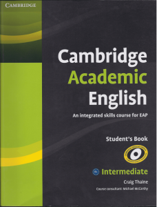 Rich Results on Google's SERP when searching for 'Cambridge Academic English Intermediate Students Book'
