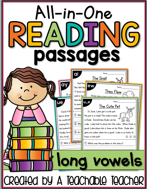 Rich Results on Google's SERP when searching for 'All-in-One Reading Passages Long Vowels Book'