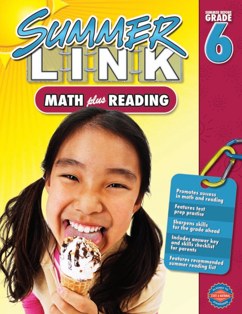 Rich Results on Google's SERP when searching for 'Summer Link Math Plus Reading Book 6'