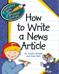 Rich Results on Google's SERP when searching for 'How to Write a News Article - Explorer Junior Library How to Write'