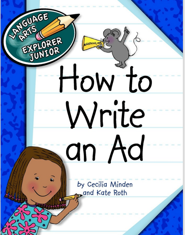 Rich Results on Google's SERP when searching for 'How to Write an Ad- Explorer Junior Library How to Write'