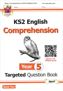 Rich Results on Google's SERP when searching for 'KS2 English Comprehension year 5 book 1'