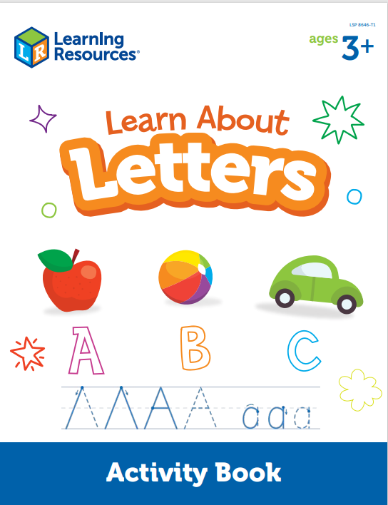 Rich Results on Google's SERP when searching for 'Learn About Letters Activity Book Grade K'