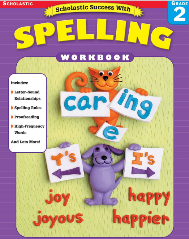 Rich Results on Google's SERP when searching for 'Scholastic Success With Spelling WorkBook by Scholastic Inc.'