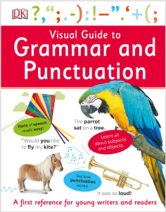Rich Results on Google's SERP when searching for 'Visual Guide to Grammar and Punctuationby DK'