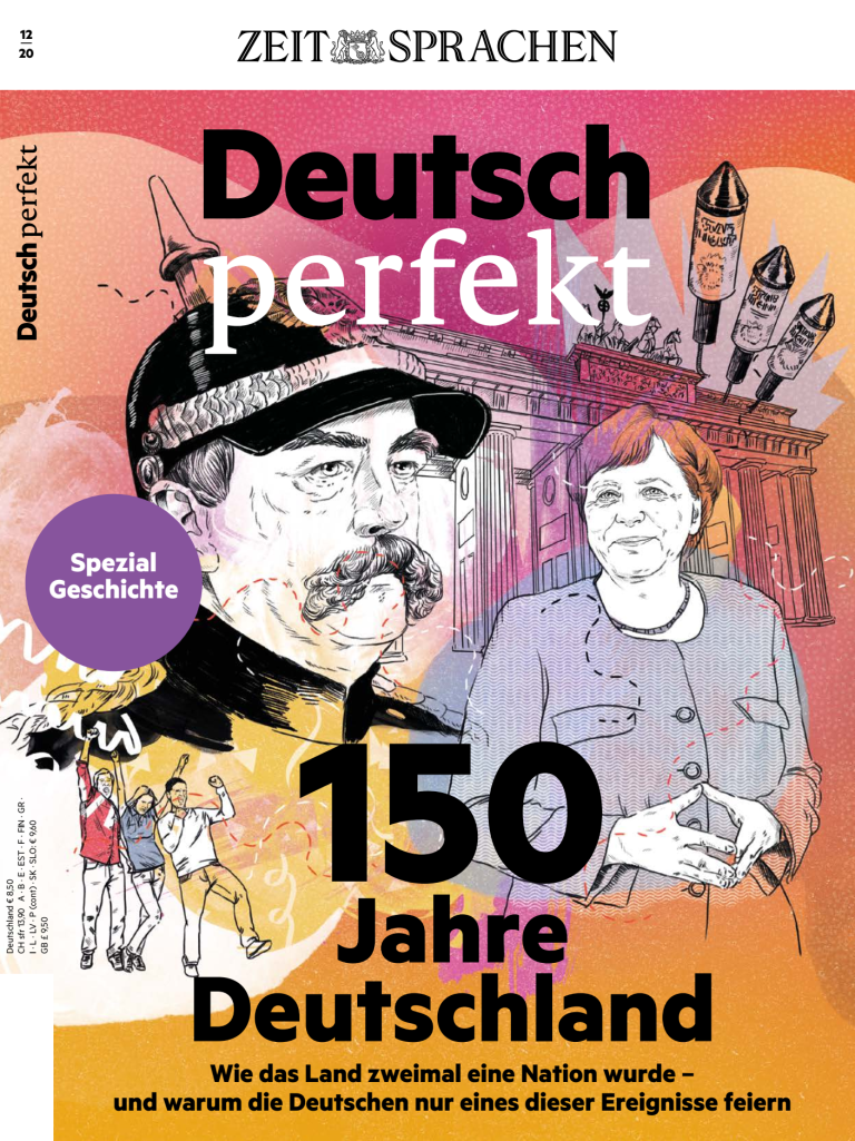 Rich Results on Google's SERP when searching for ''Deutsch Perfekt 150 Jahre Deutschland''