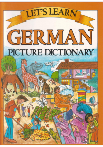 Rich Results on Google's SERP when searching for ''Lets Learn German Picture Dictionary Book''