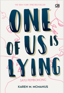 Rich Results on Google's SERP when searching for 'One of Us is Lying (Sayu Pembohong) by Karen M. McManus'