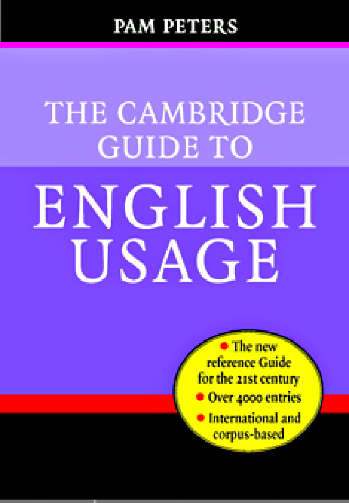 Rich Results on Google's SERP when searching for ''The Cambridge Guide to English Usage Book''