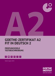 Rich Results on Google's SERP when searching for ''2goethe-zertifikat a2 fit in deutsch 2''