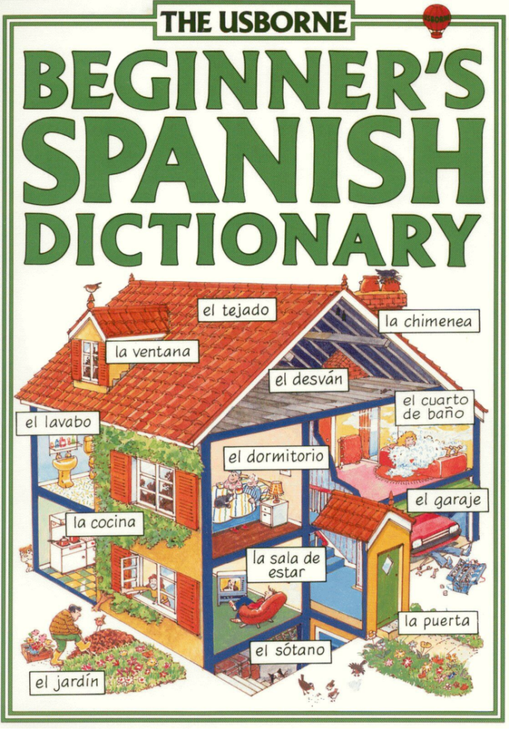 Rich Results on Google's SERP when searching for ''Beginners Spanish Dictionary Book''