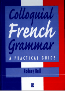 Rich Results on Google's SERP when searching for ''Colloquial French Grammar''