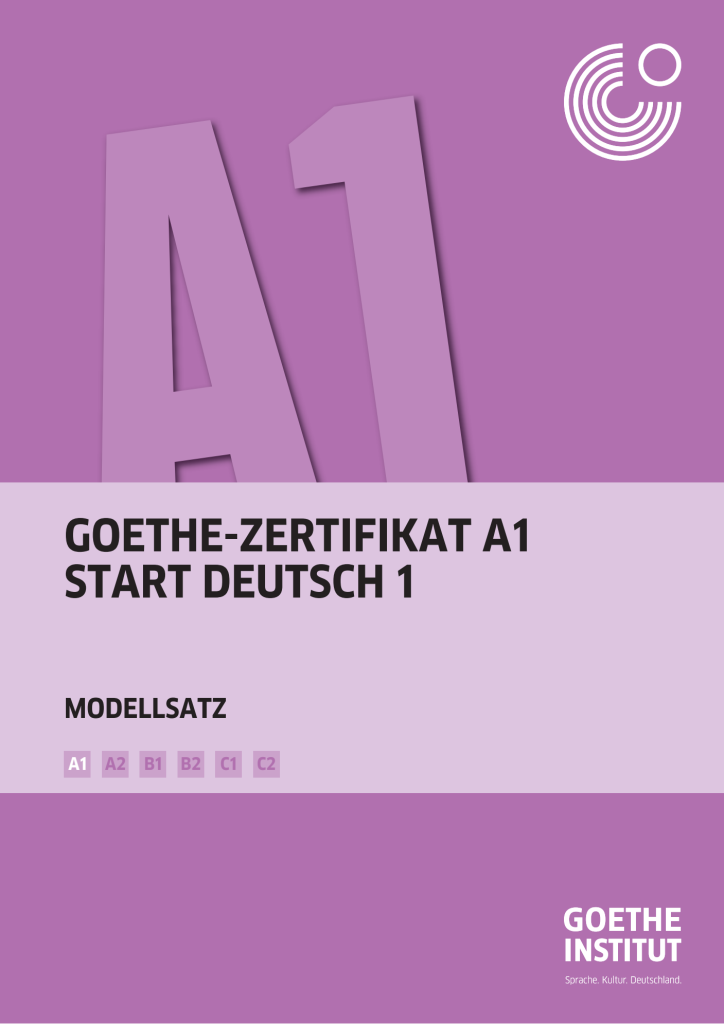 Rich Results on Google's SERP when searching for ''Goethe Zertifikat A1 Start Deutsch 1 Modellsatz''
