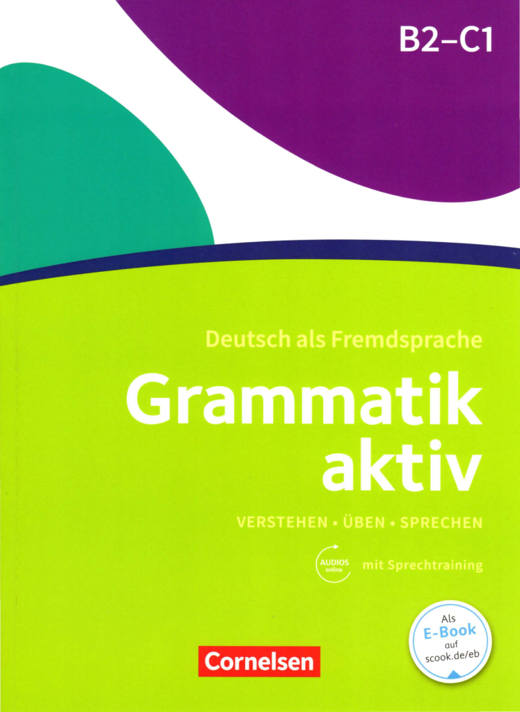 Deutsch Als Fremdsprache Grammatik Aktiv B2 C1