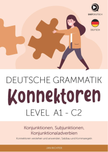 Deutsche Grammatik Konnektoren Level A1-C2