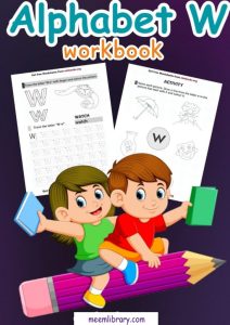 Alphabet W Workbook