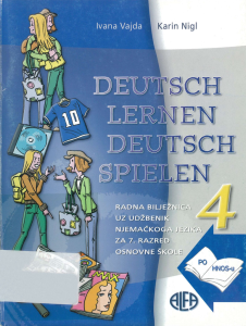 Deutsch lernen Deutsch Spielen 4 Arbeitsbuch