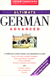 Ultimate German Advanced Book