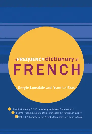 A frequency dictionary of French