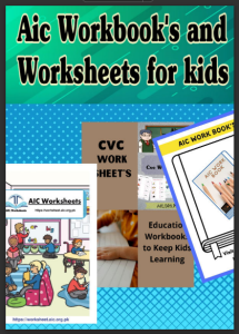 AIC WORKBOOKS AND WORKSHEETS FOR KIDS