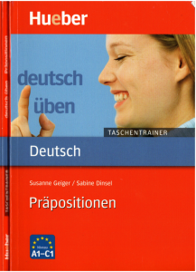 Susanne Geiger, Sabine Dinsel Deutsch üben Taschentrainer Präpositionen