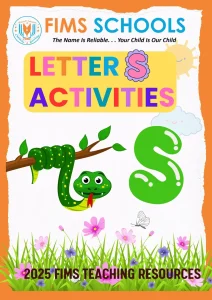 Letter S Worksheets
