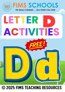 Letter D Worksheets